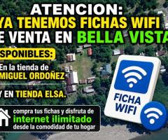 FICHAS EN BELLA VISTA